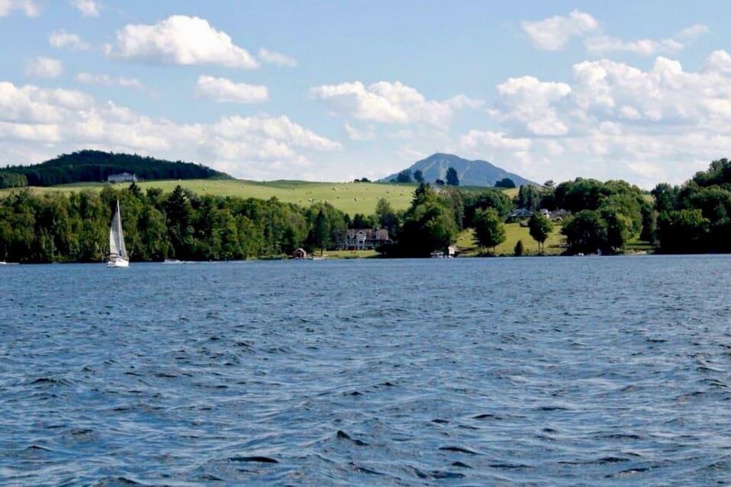 Magog Lovely Vacation Home Eksteriør bilde